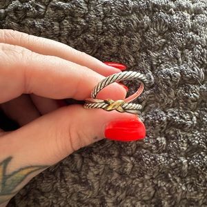 Set of 2 👯‍♀️ ✨Authentic DY rings✨